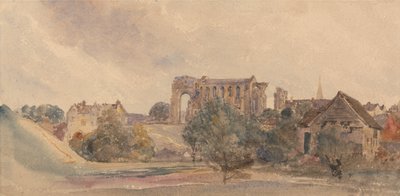 Malmesbury Abbey by Peter de Wint